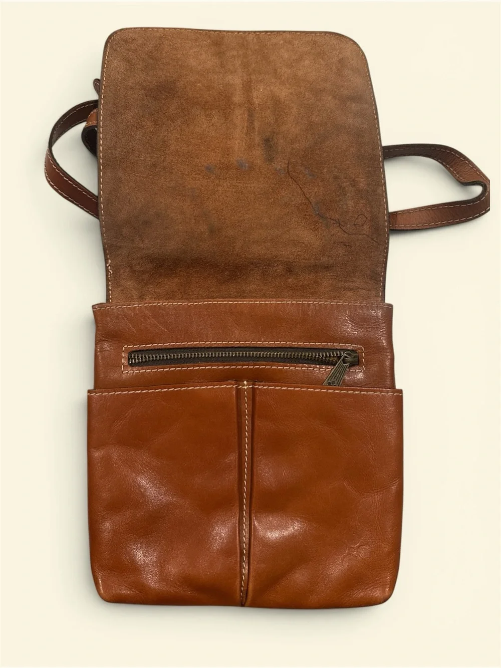 Patricia Nash Leather Crossbody Bag